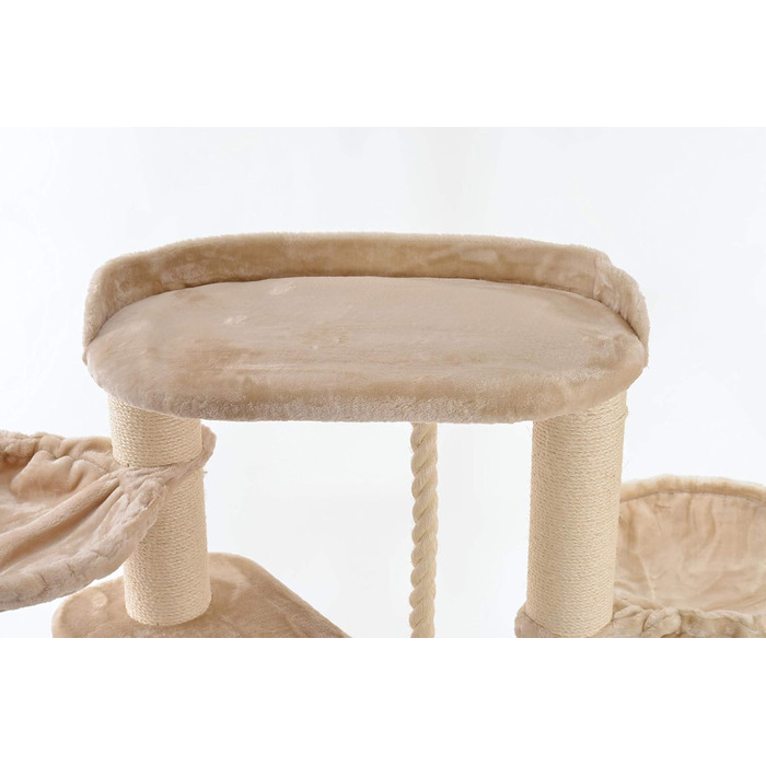 Котячий будиночок Lycce Alice XXL з сизалю, бежевий - для великих котів