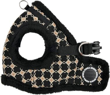 Шлейка для собак Puppia Jace чорного кольору, розмір L