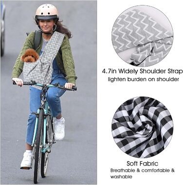 Тканинна переноска для собак, переноска для собак, переноска для собак до 7 кг, переноска Wlpn для собак та котів для прогулянок та активностей на свіжому повітрі