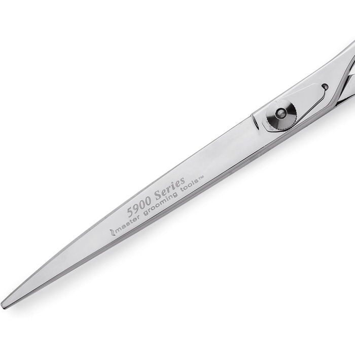 Професійна вигнута ножиця для грумінгу собак Master Grooming Tools 5900 Series – японська нержавіюча сталь, 20,3 см