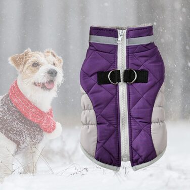 Водонепроникний зимовий одяг для собак Milageto: тепла жилетка для малих, середніх та великих собак, XL