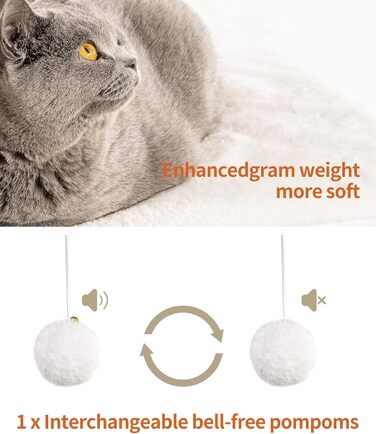 Котячий будиночок-колонна FourFurPets з сизалю, 67,8 см. Ідеально для кішок, велика платформа, три стовпчики для заточування кігтів, білий колір