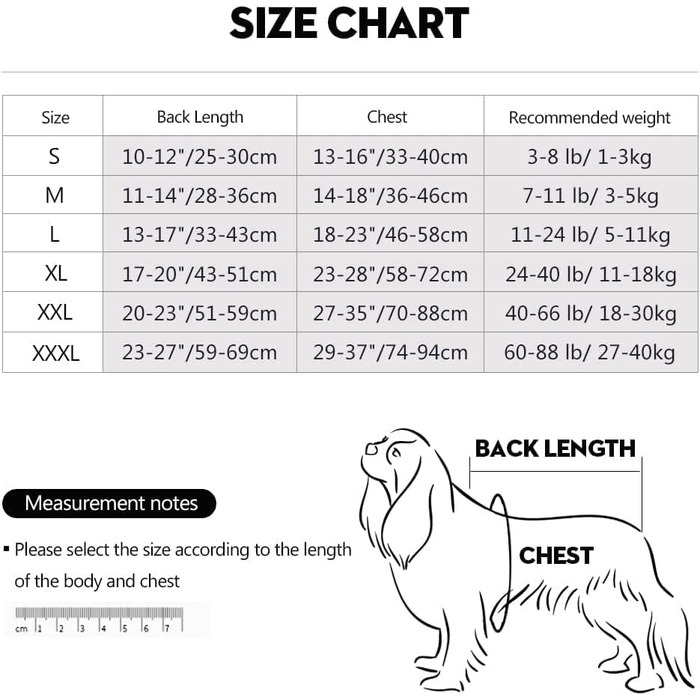 Комбінезон для собак, дихаючий, для захисту післяопераційних швів, альтернатива електронного нашийника, XXXL, рожеві смуги (1 шт.)