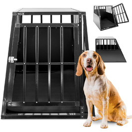 Кіяж для собак MaxxPet: переноска для авто, велика, 65x91x69 см, алюмінієва