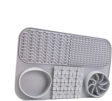 Лінсмер годівниця для облизування, інтерактивна іграшка-головоломка для собак та котів (сіра)