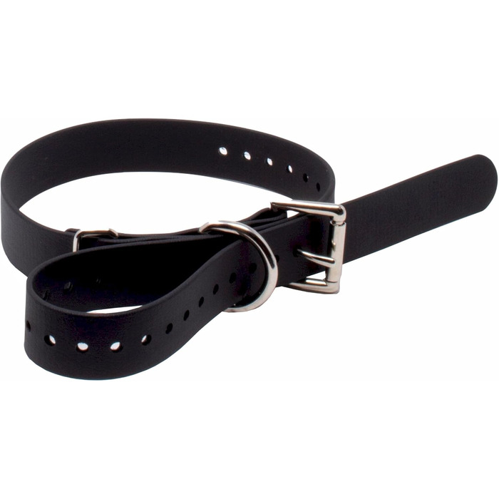 Нашийник для собак Educator Biothane, 1.9 см, чорний