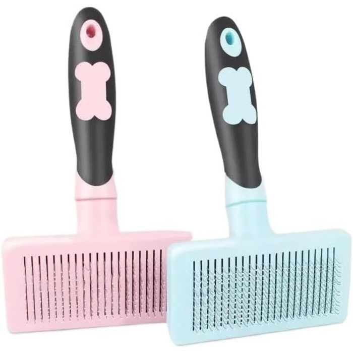 Бурштук для догляду за шерстю котів та собак, для довгошерстих порід. Ідеально для котів, собак, цуценят, кроликів. Видаляє шерсть, масажує та розплутує. Розміри: 17.5x10x5 см