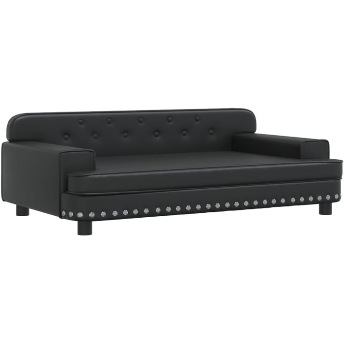 Крісло-лежанка для собак Festnight, темно-сірий колір, 90x53x30 см, з антиковзаючою поверхнею