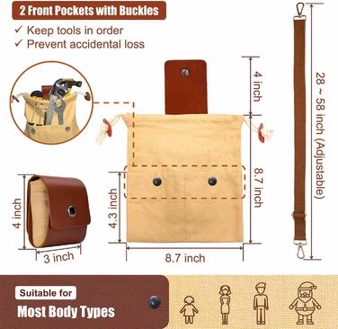 Сумка для корму з кишенями