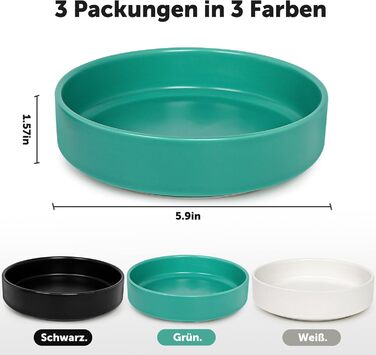 Котлові миски з кераміки для котів та кошенят: набір мисок для корму, годівниці для тварин