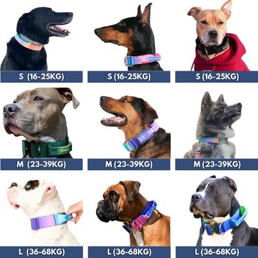 Spark Paws тактичний нашийник для собак – міцний, преміум якість, широкий 5 см, для середніх і великих порід, лайм