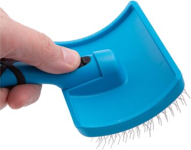 GROOM PROFESSIONAL Щітка для собак Feste Drahtbürste - Щітка для збільшення об'єму шерсті та розчісування, розплутування, 2-в-1