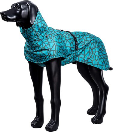 Дощовик для собак Rukka Pets HAYTON WARM Aqua 25, водонепроникний