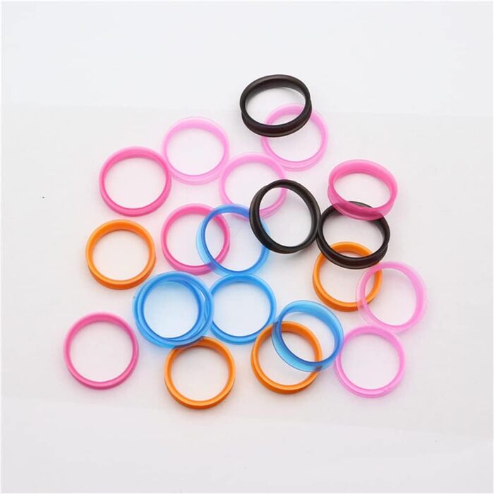 Набір професійних ножиць для грумінгу собак та котів, 4.5-6.5 дюймів, з безпечними закругленими кінцями, рожевого кольору