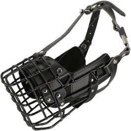 Металевий намордник із гумовим покриттям Dingo Gear для німецької вівчарки, професійний, універсальний, зручний, для довгих прогулянок