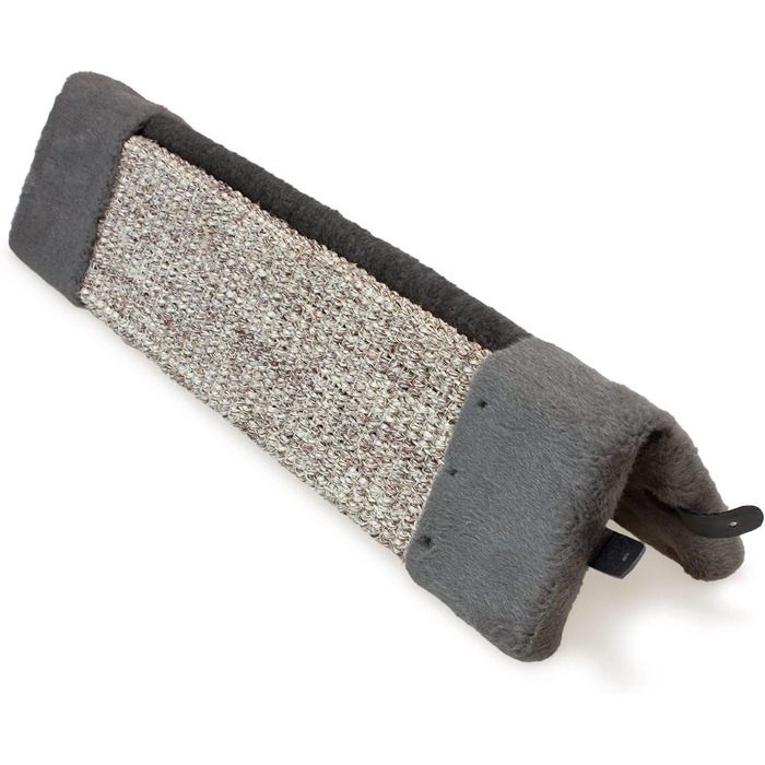 Драпак для котів Arquivet Eckkratzer сірого кольору, 12x12x49 см - великий вертикальний драпак, аксесуари для котів, точилка для кігтів