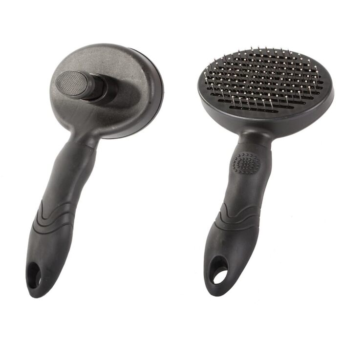 Щітка для вичісування котів та собак, для довгошерстих порід, для блискучого хутра