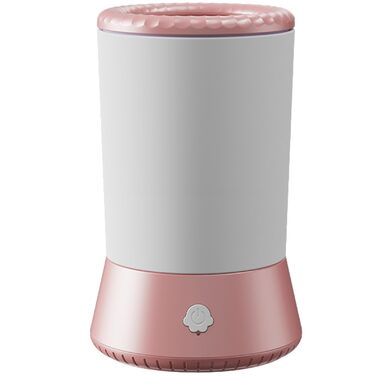 Електрична машина для миття лап собак та котів, білий/рожевий