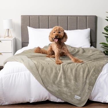 Водонепроникний килимок для собак PetAmi, 60x80 см, рожевий, для великих і середніх собак, миючий, двосторонній, для цуценят та котів