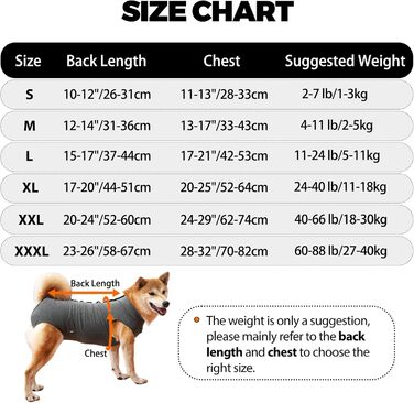 Захисний костюм для собак після кастрації Heywean, рожевий, XL. Медичний одяг для собак після операції, рожевий, XL