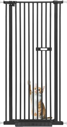 Захист для собак LENDISIY: турнік-загородка, 76-85 см, чорний (150 см)