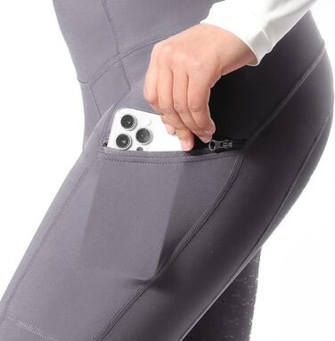 Спортивні штани для верхової їзди Harrison Howard з силіконовим зчепленням, висока талія, легінси для жінок (XS, Comet)