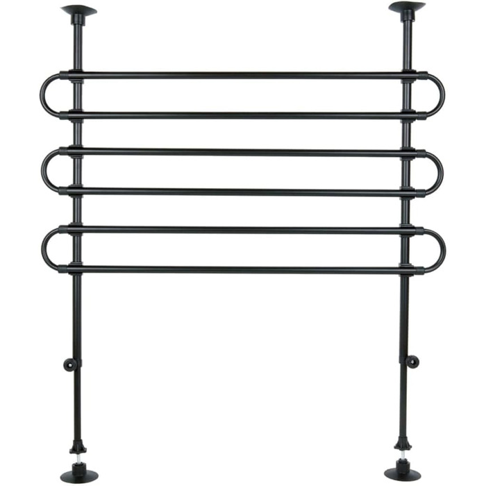 Тріксі Захист для собак у багажник - регульована сітка для авто, чорний, 85-140/75-110 см