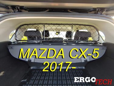 Сітка розділювач для Mazda CX-5 (з 2017) ERGOTECH RDA65-XS8 - для собак та багажу