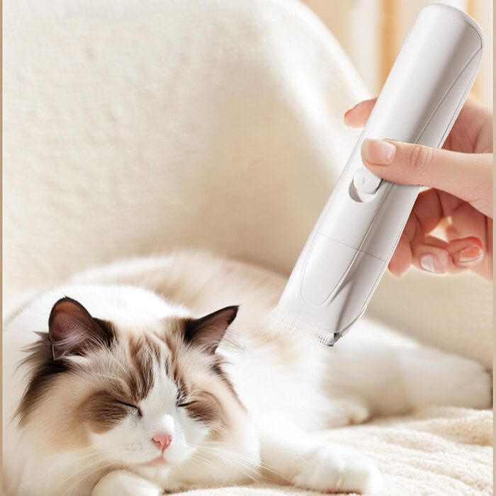 Електрична машинка для стрижки собак Cocoarm, набір для догляду за тваринами з кількома насадками, ідеальна для собак та котів вдома