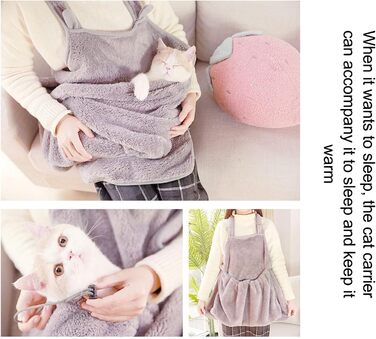 Трансформер для тварин: переноска-сліп для собак та котів, м'яка, дихаюча, портативна