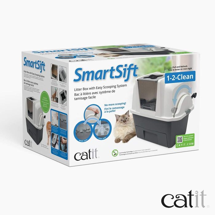 Туалетний будиночок для котів Catit Smartsift, автоматичний