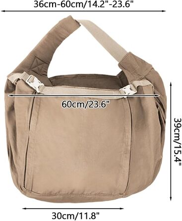 Транспортна сумка для собак і котів, до 20 кг, Khaki