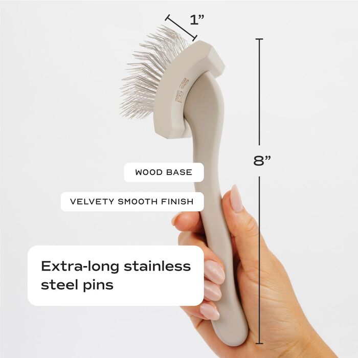 Пупел Преміум щітка для грумінгу собак