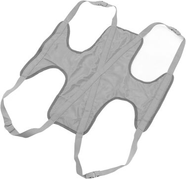 Набір гамаків для домашніх тварин ZXCAOB, дихаючий матеріал, запобігає натиранню, регульовані ремені, шлейка для собак, підходить для будь-яких тварин (сірий, L)