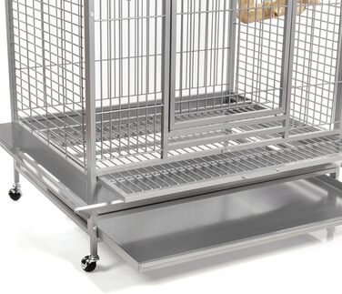 Клітка для папуг Montana Castell Nova Dome Platinum 120x95x196 см