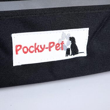 Транспортна сумка для собак H4L чорна 38x28x30 см - переноска, переносна сумка, бокс для собак