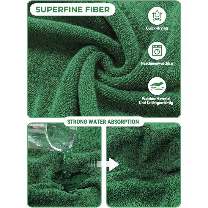 Рушник для собак JOLOV E Dog, супер вбираючий, для сушіння після купання, м'який, з регульованою застібкою, для лазні, плавання, прогулянок у дощ, розмір L, колір зелений, зображення жаби