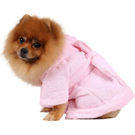 Рушник для собак Doggy Dolly DRF018, рожевий, розмір XL