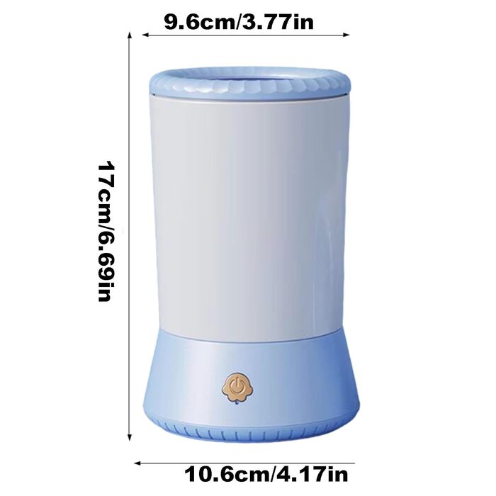 Електрична машинка для миття лап собак та котів, біла, рожева, блакитна