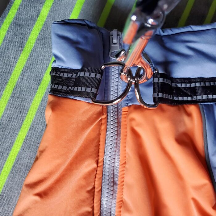 Водонепроникна зимова куртка для собак, тепла флісова жилетка, повсякденний зимовий одяг для собак, цуценят, C 14