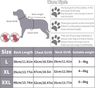 Пуловер для собак, теплий зимовий пуловер для маленьких собак, флісовий пуловер для цуценят, одяг для собак, пуловер для домашніх тварин для маленьких та середніх собак (L)