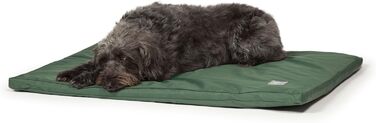 Лежанка для собак та цуценят Danish Design County Green, водонепроникна, розмір M, 86x69x3 см