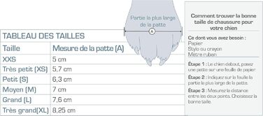 Взуття для собак Kurgo Blaze Cross - захист лап на всі сезони - водонепроникне, світловідбиваюче, неслизьке - 2 шт. - Сірий – S