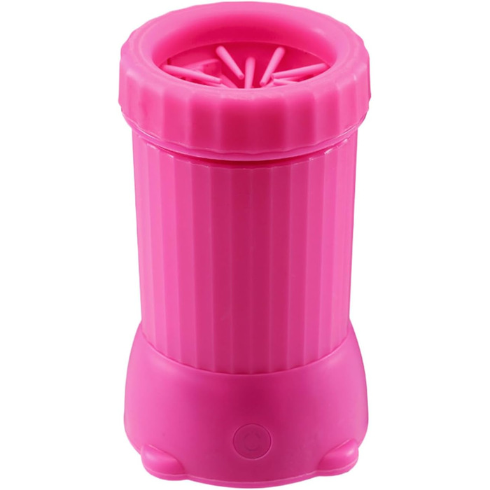 Автоматичний очисник лап для собак, USB, для середніх собак, зелений (рожевий)