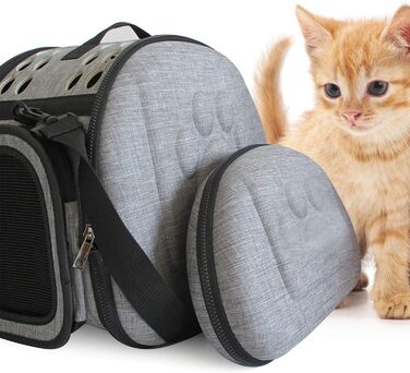 Транспортна сумка для собак і котів, переноска для тварин, дорожня сумка-переноска для маленьких собак і котів, до 4 кг, рожевий колір