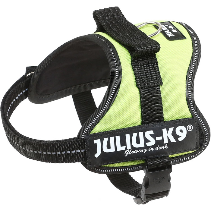 Шлея для собак Trixie Julius-K9 Power, розмір XS, неонова, чорна