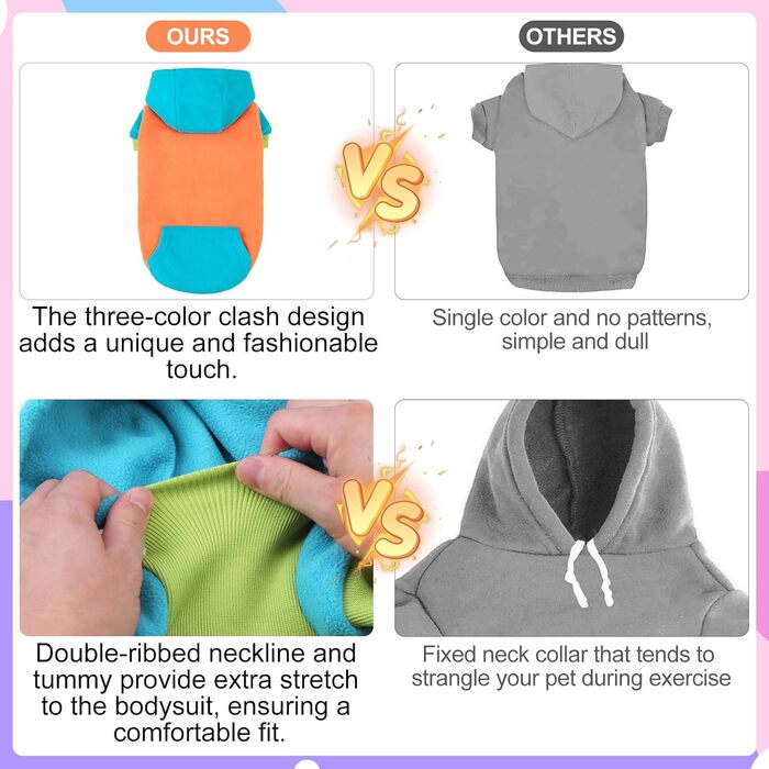 Теплий плед-жилет для собак BeautyZoo: флісова жилетка, тепла куртка для маленьких, середніх порід, з кільцем для повідка, зимовий дизайн (білий буффало-карто)