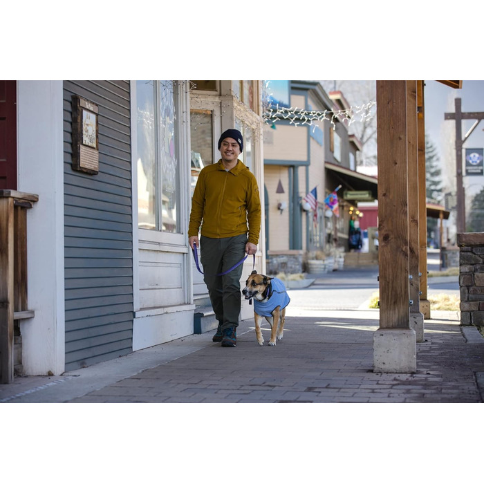 Пуловер для собак RUFFWEAR Hemp Hound, преміум-якість, з органічної бавовни, легкий та теплий, для всіх порід, розмір M (фіолетовий)