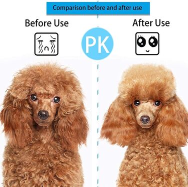 Щітка для тварин: для котів та собак з довгою та короткою шерстю, самоочисна, рожева