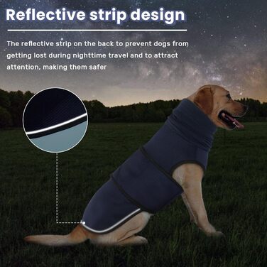 Світшот для собак IDOMIK з капюшоном, дихаючий, для грози, феєрверків, візитів до ветеринара, розлуки, регульований, для захисту від шуму та вух, розмір M (Обхват грудей: 45-54 см), Колір: Синій